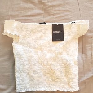 Forever 21 white top size small